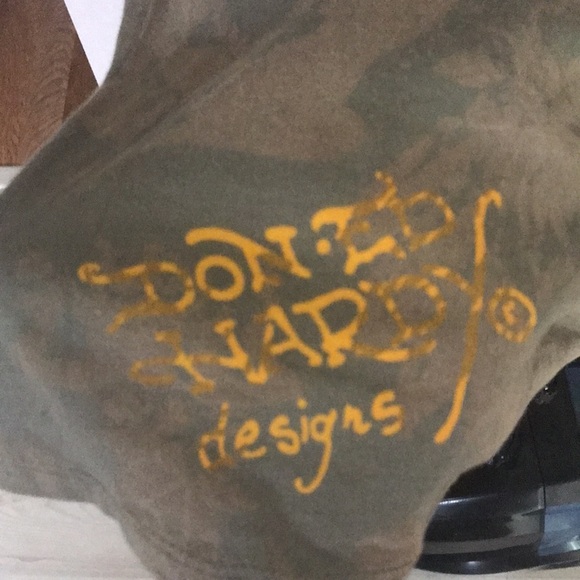 Ed Hardy vintage tee bling American gangsta eagle skull cards M Christian … - Picture 14 of 16